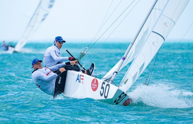 The picket fence performance continues for Cayard & Kleen in Miami