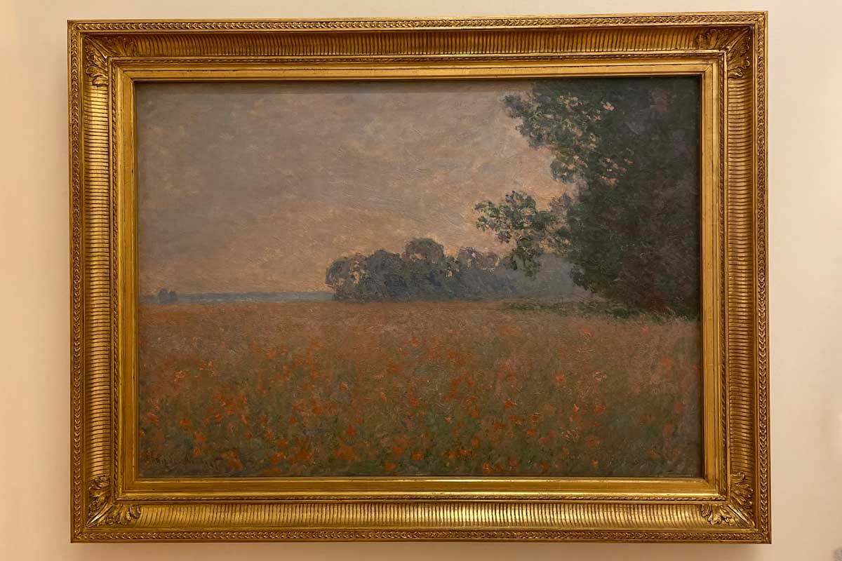 Champ d’avoine aux coquelicots, vers 1890 by Claude Monet
