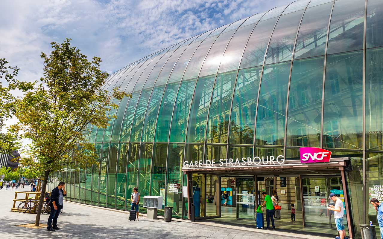 Strasbourg's train station