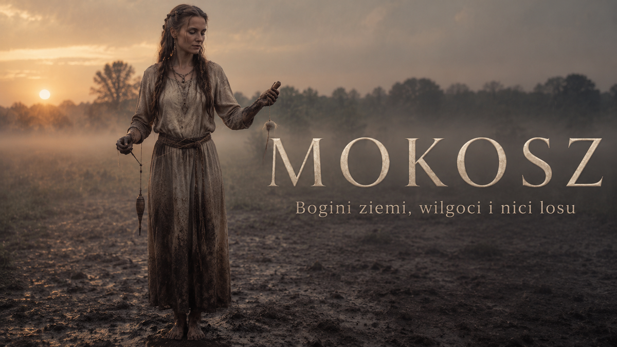 Mokosz -Bogini ziemi, wilgoci i nici losu
