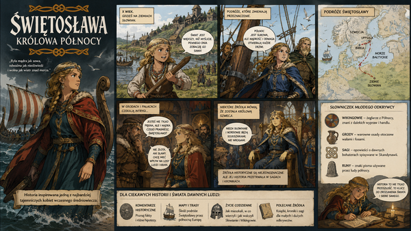 „Świętosława — Królowa Północy” (komiks PDF)