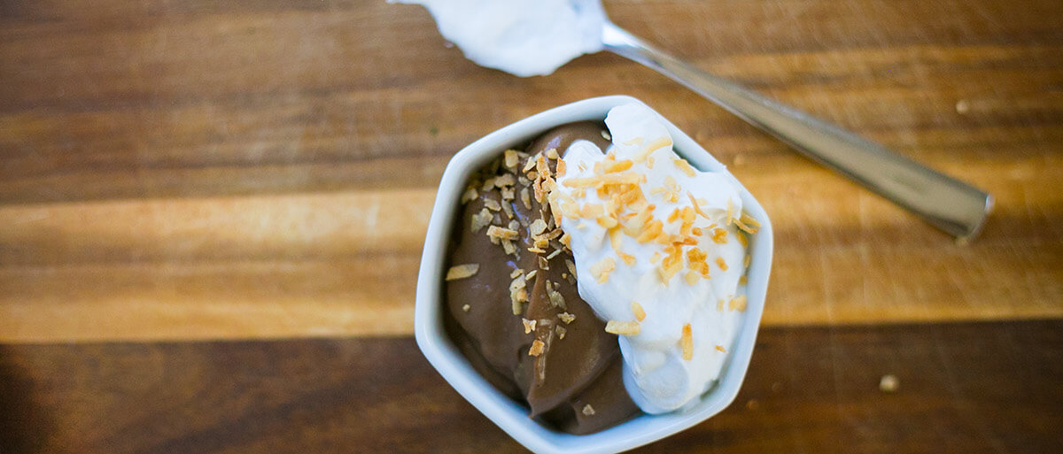 5-Ingredient Creamy Chocolate Almond Butter Pudding That Your Clients Will Absolutely Love