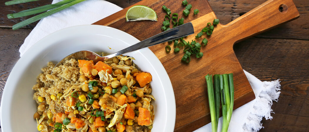Curried Chicken Crock Pot Stew