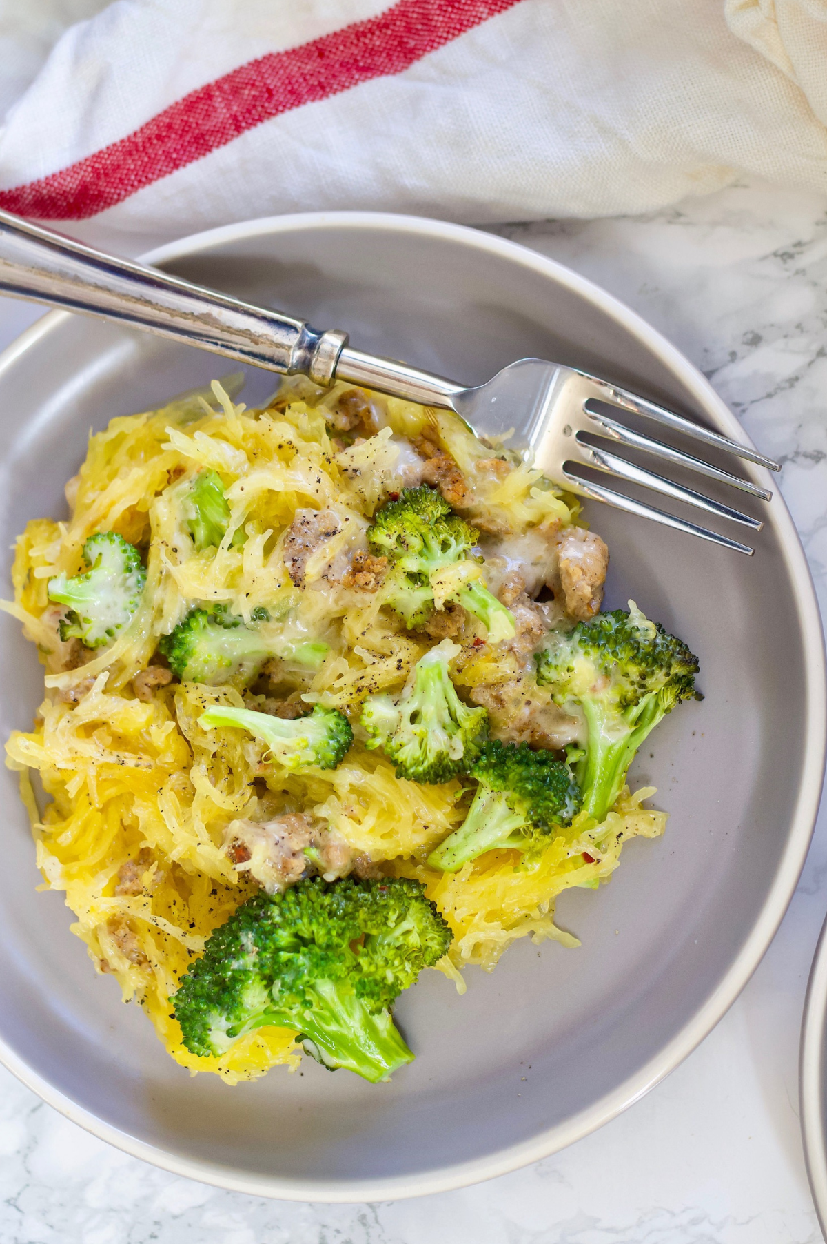 How To Cook Spaghetti Squash: Creamy Spaghetti Squash Casserole