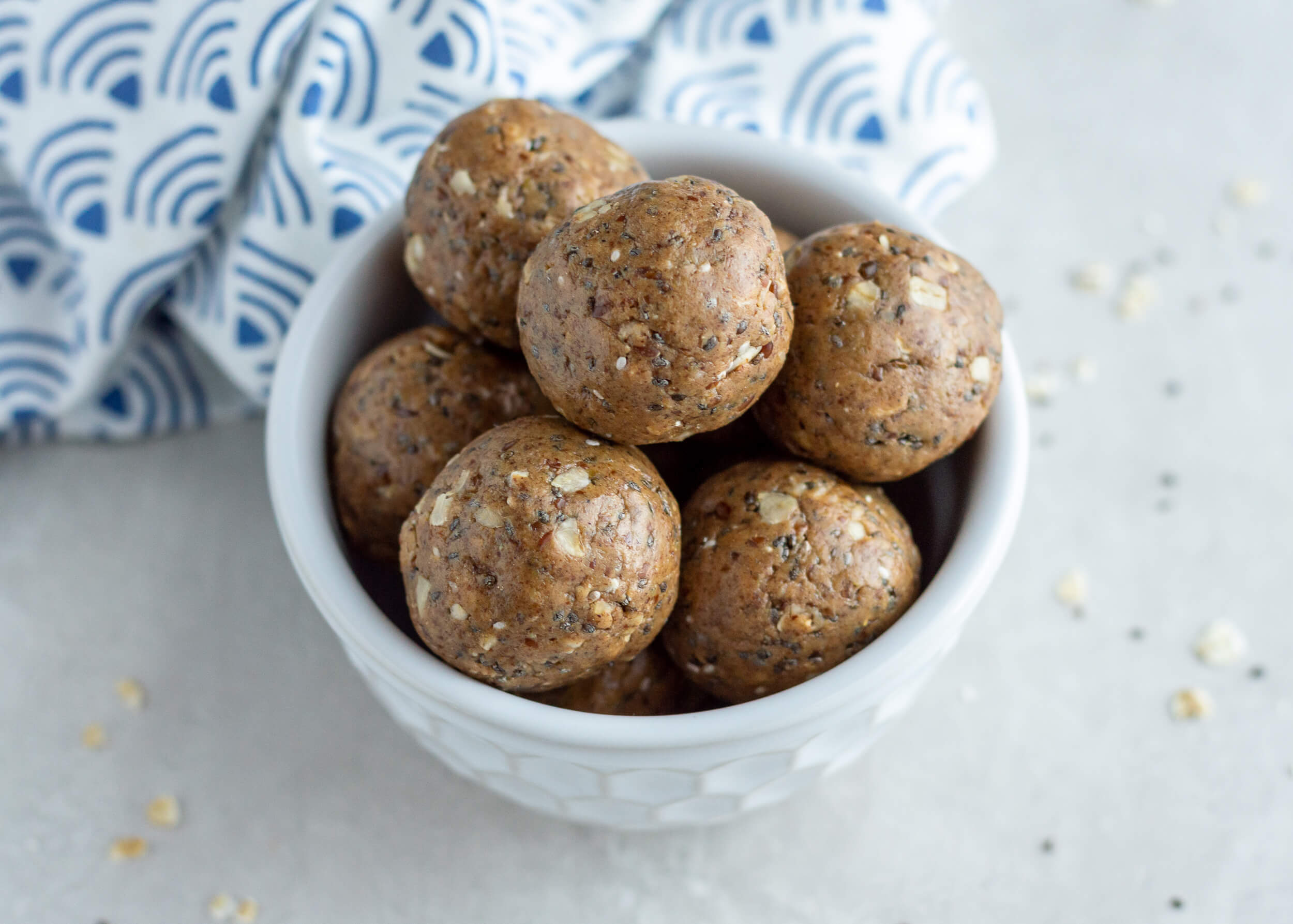 20 Freezer Friendly Meal Ideas: Cinnamon Protein Energy Bites