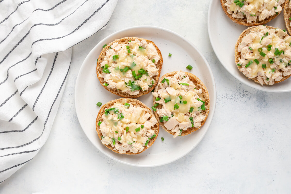 20 Meals Ideas for Kid-Friendly Meal Plans: English Muffin Tuna Melt