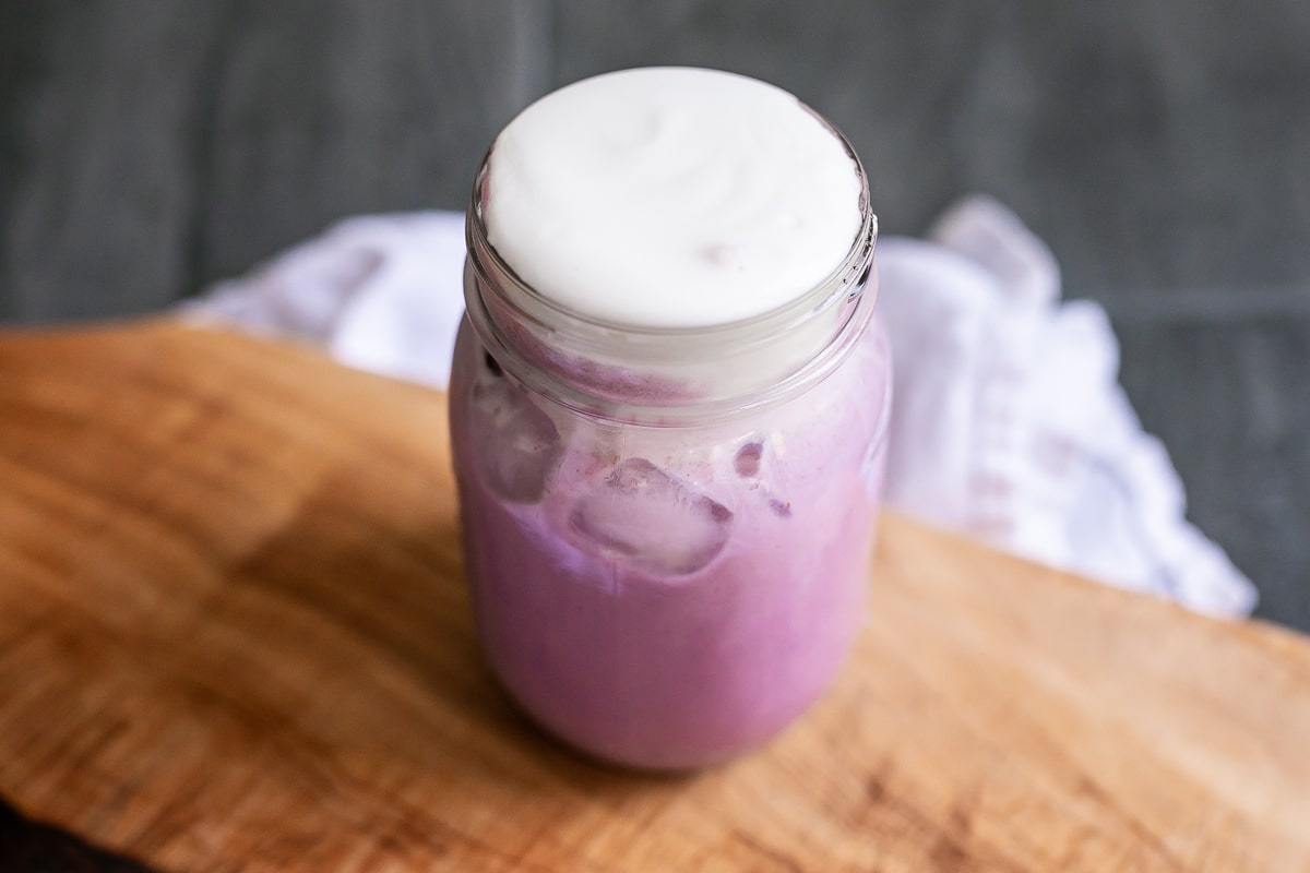 20 Meal Ideas to Support Your Clients Oral Health:Sweet Potato Iced Latte