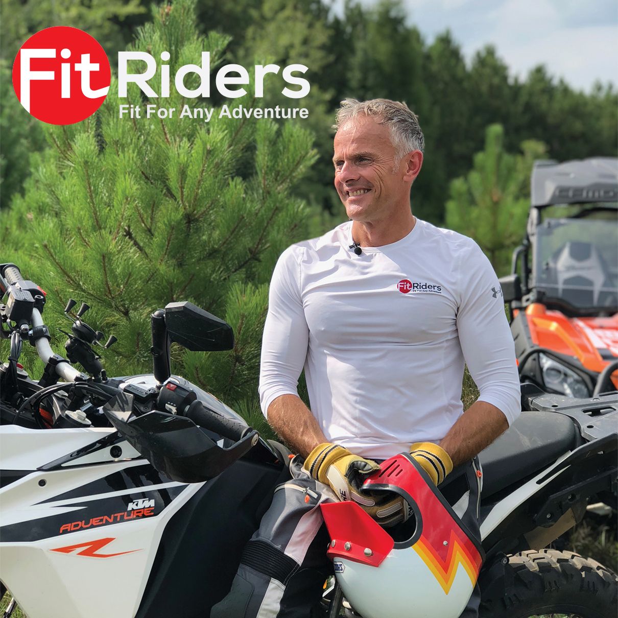 Online fitness program tailored to motorcycle riders - FitRiders