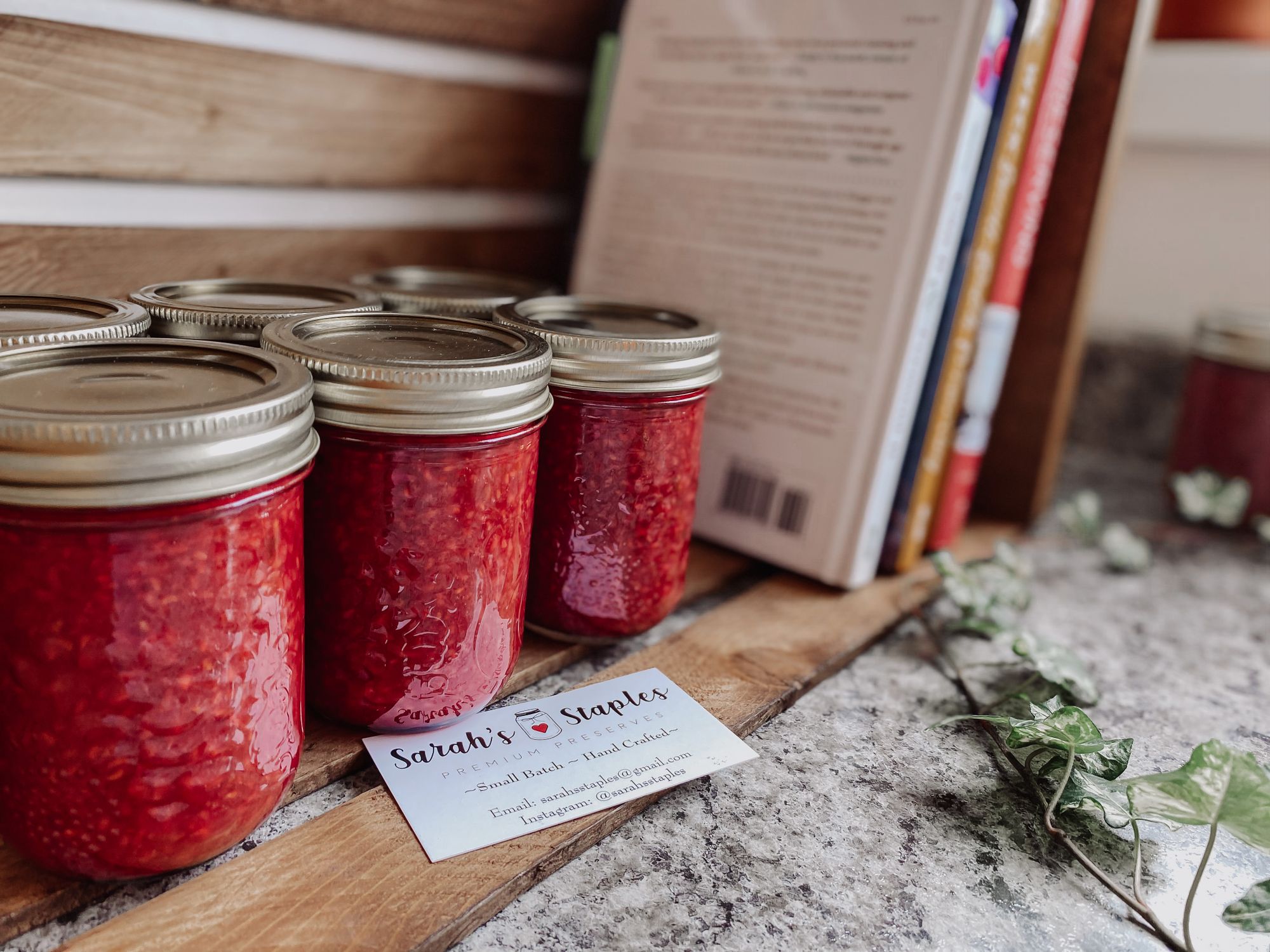 Hand Crafted, With Love-Sarah's Staples & Premium Preserves