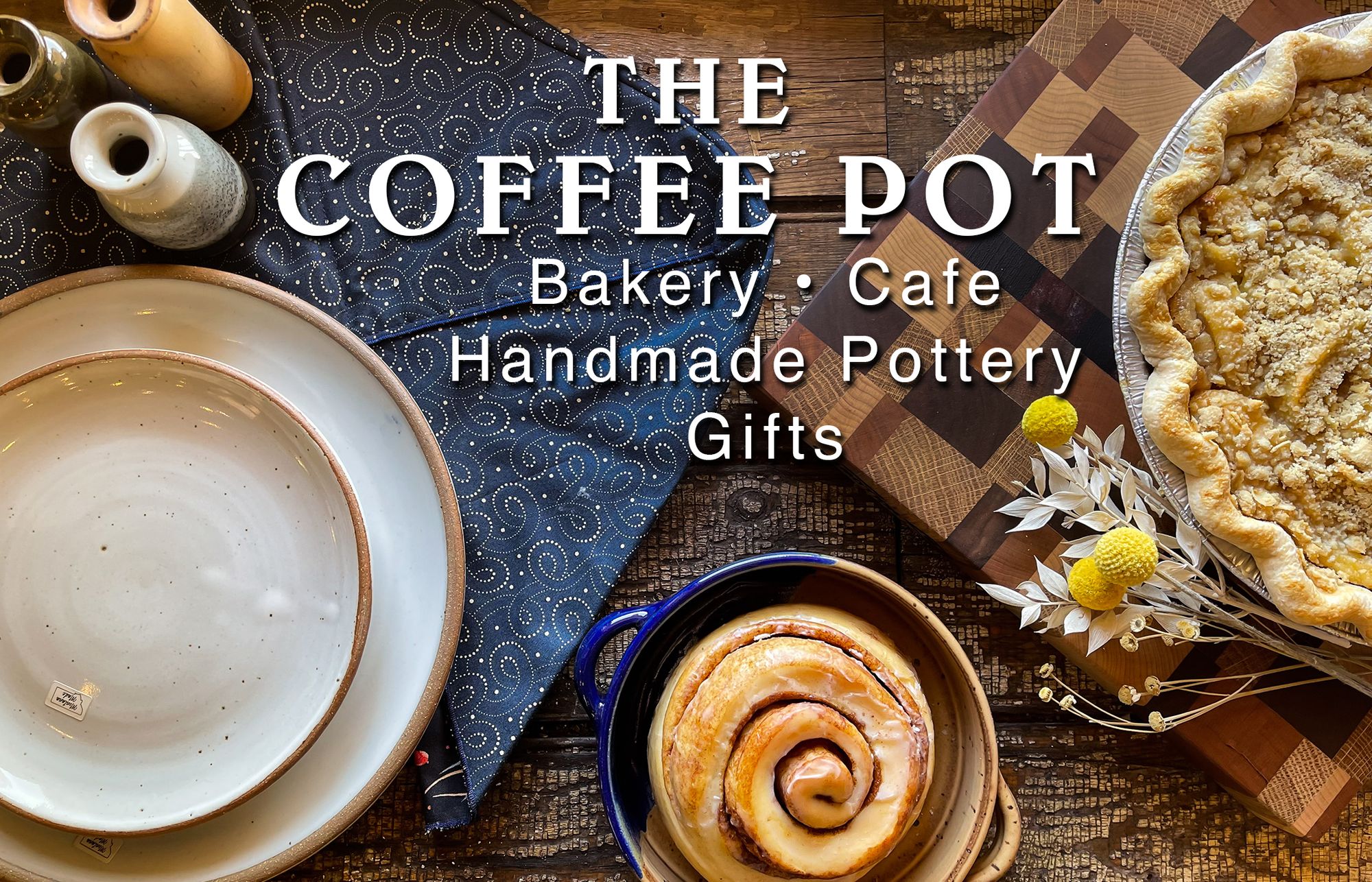 The Little Log Cabin - The Coffee Pot Bakery Cafe