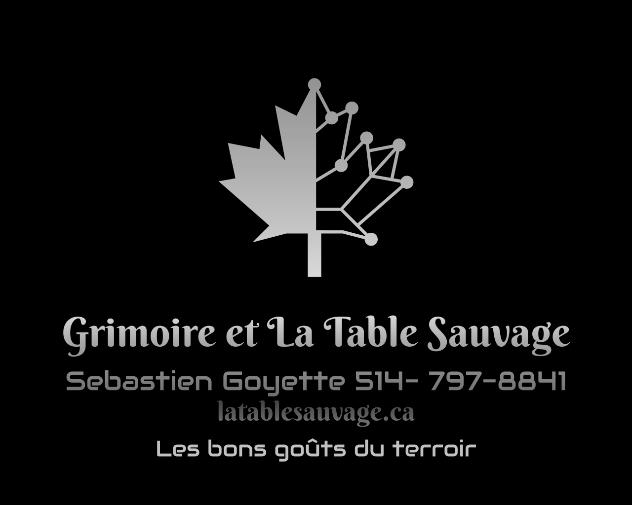 La Table Sauvage - Sebastien Goyette