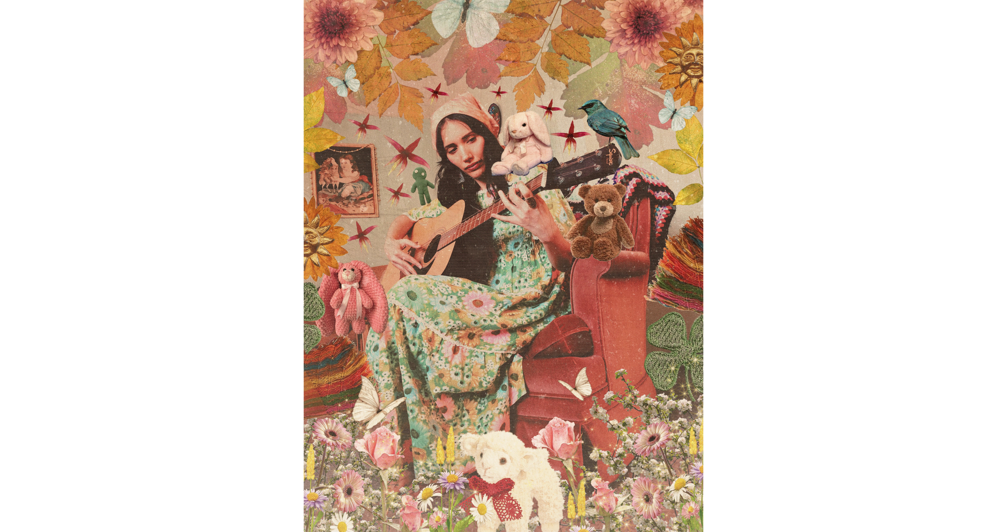 Weaving Worlds One Collage at a Time - moonjube art