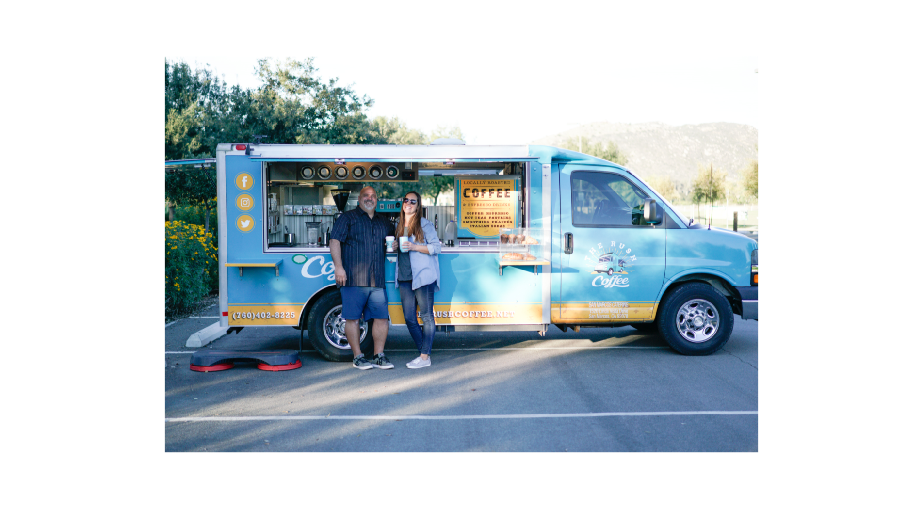 Happiness Delivered - The Rush Coffee