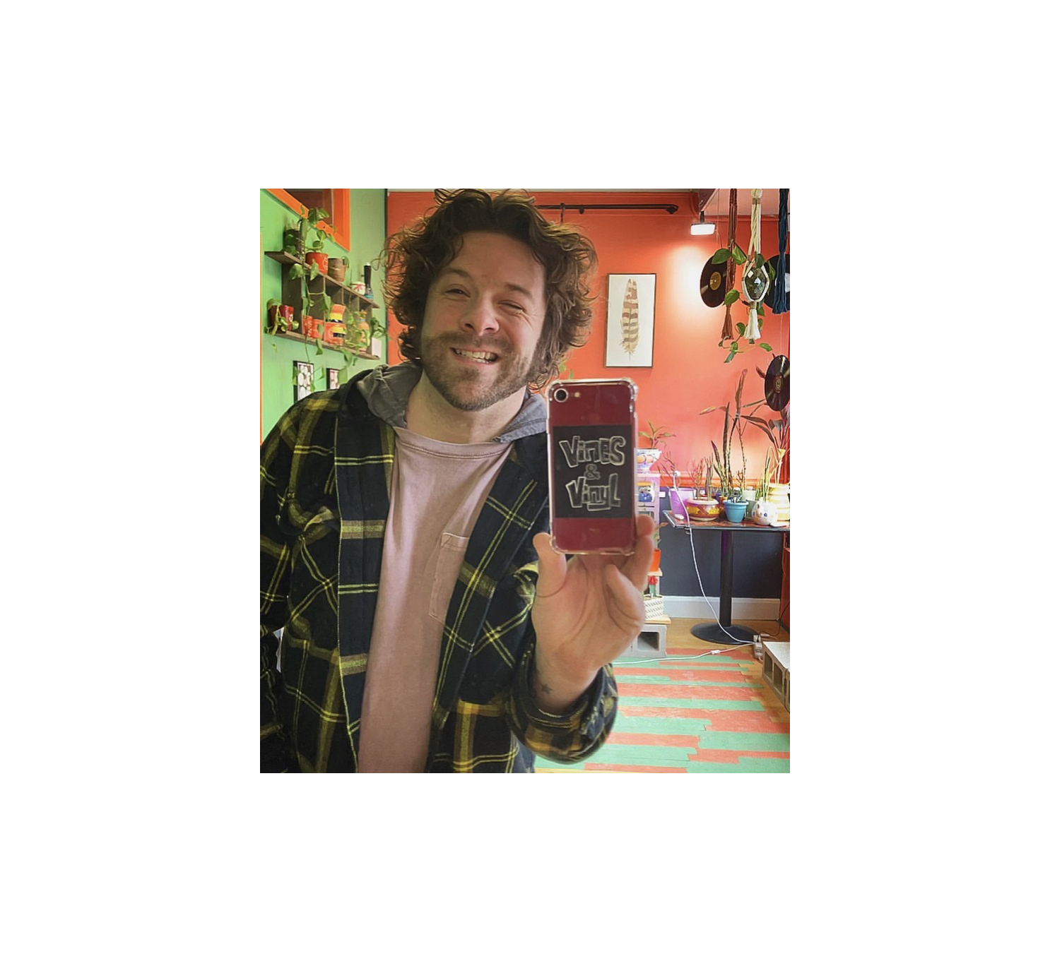 Fusion of Music and Greenery - Vines and Vinyl