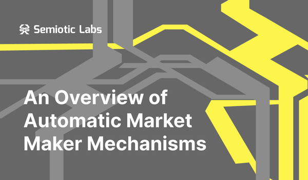 An Overview of Automatic Market Maker Mechanisms