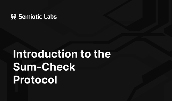Introduction to the Sum-Check Protocol