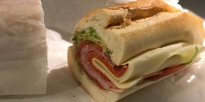 Italian sandwich.