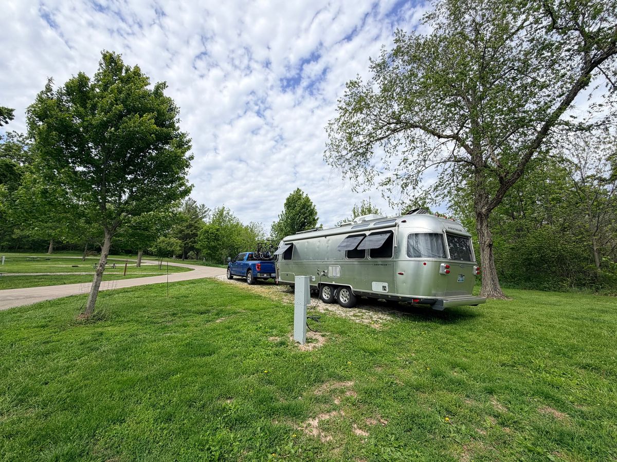 Touching Grass in Comlara Park - Hudson, IL
