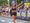 Happy young woman finishes a 5K running race