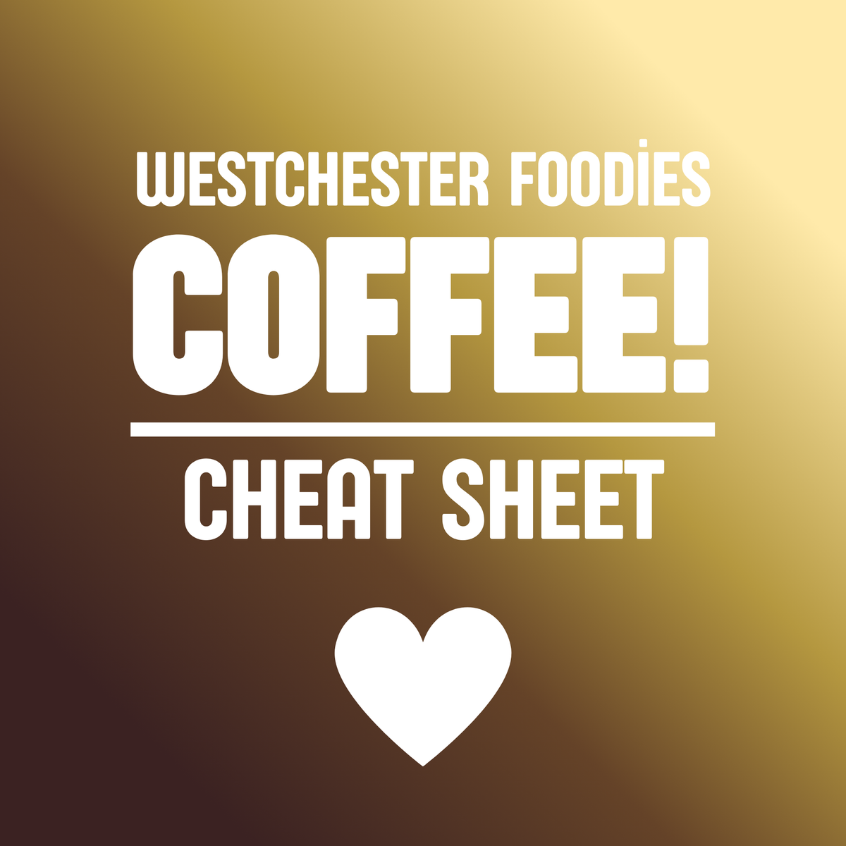 WF Coffee House Cheat Sheet
