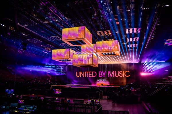 The stage for the 68th Eurovision Song Contest in Malmö