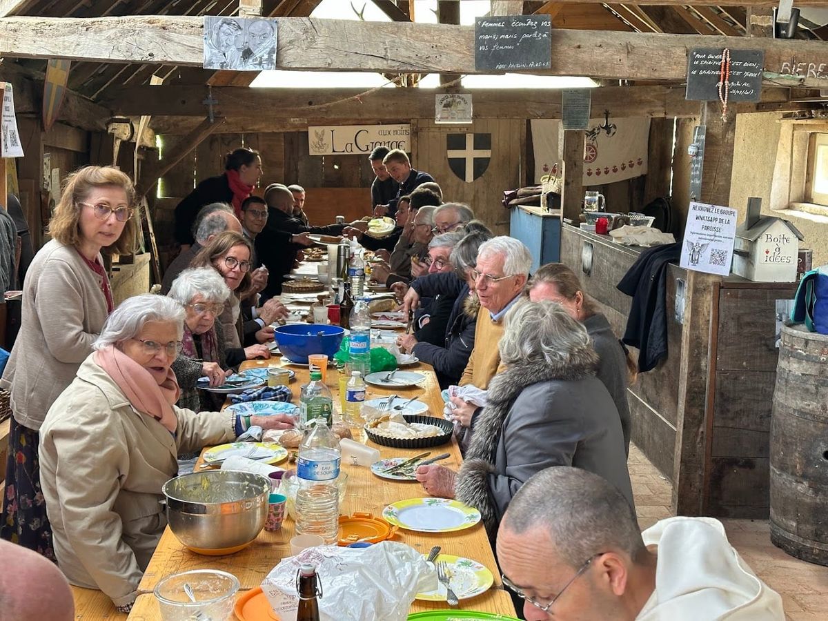 Horaires, profession de foi et repas partagé