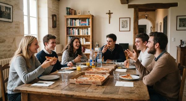 ✍️ Caté, dîner-topo, service de messe, et ...