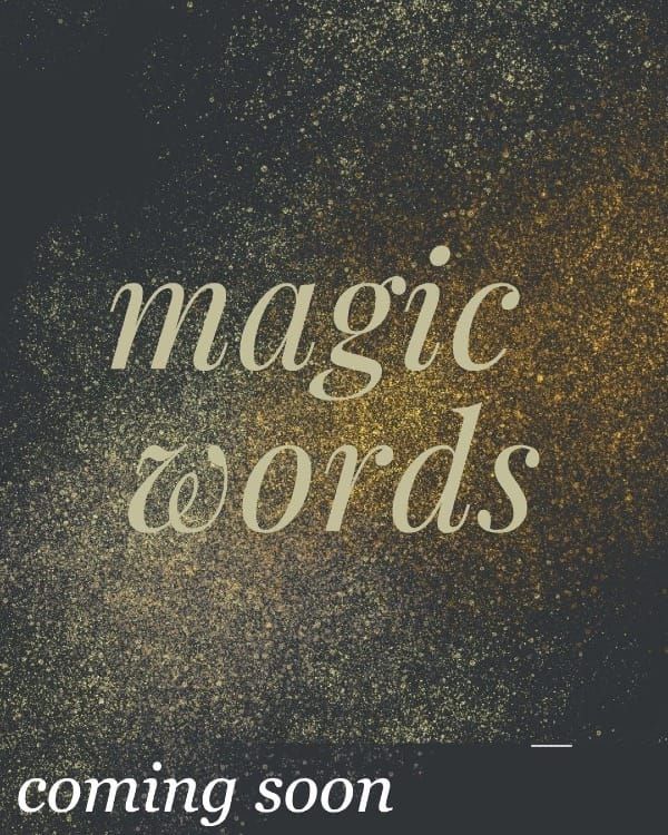 Magic Words is coming soon 🪄