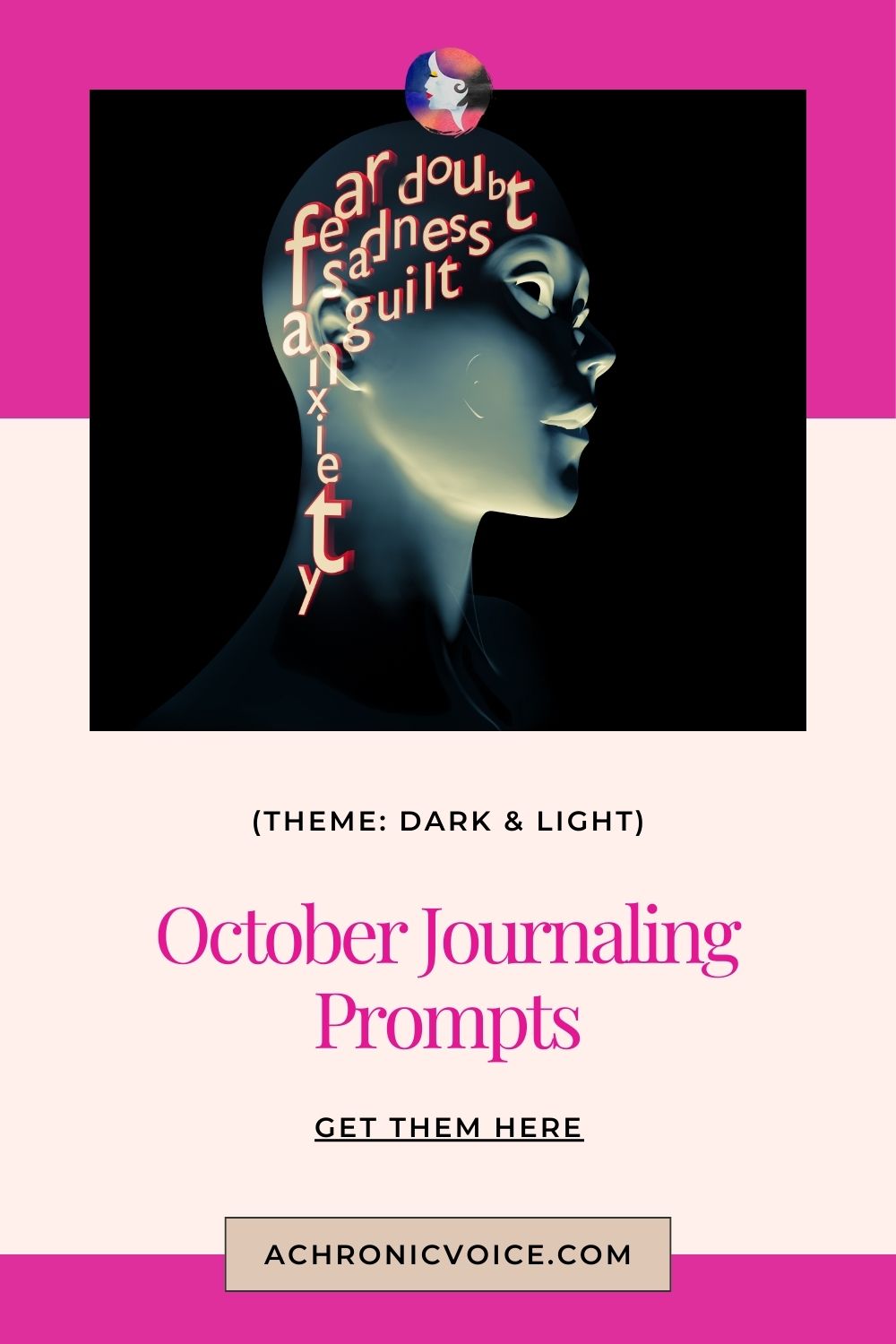 October Mindfulness Journaling Prompts (Theme: Dark and Light)