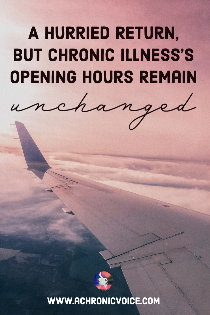 A Hurried Return, but Chronic Illness’s Opening Hours Remain Unchanged