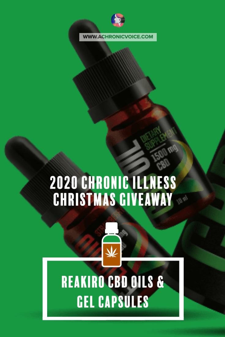 Reakiro is offering a variety of their CBD products in this Christmas Giveaway!
