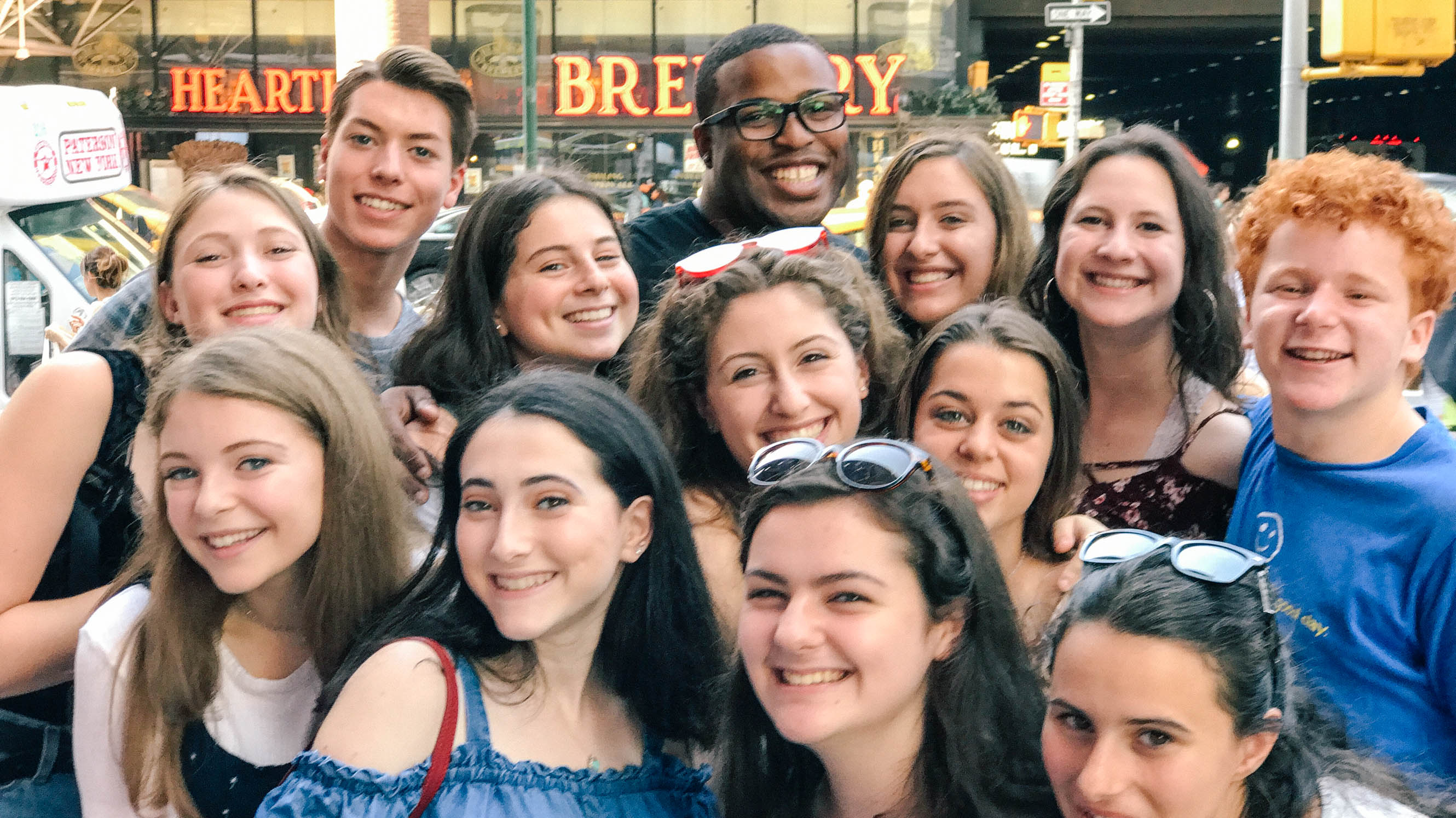 Broadway Flea Market 2017 with students!