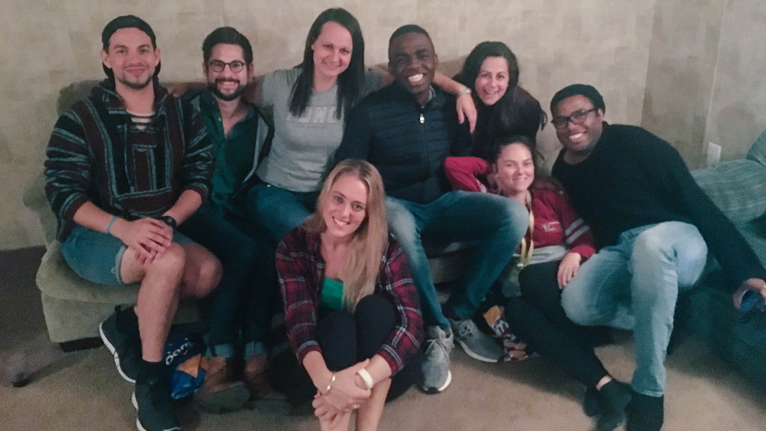 Long days of teaching kids, and great moments to relax with friends and colleagues