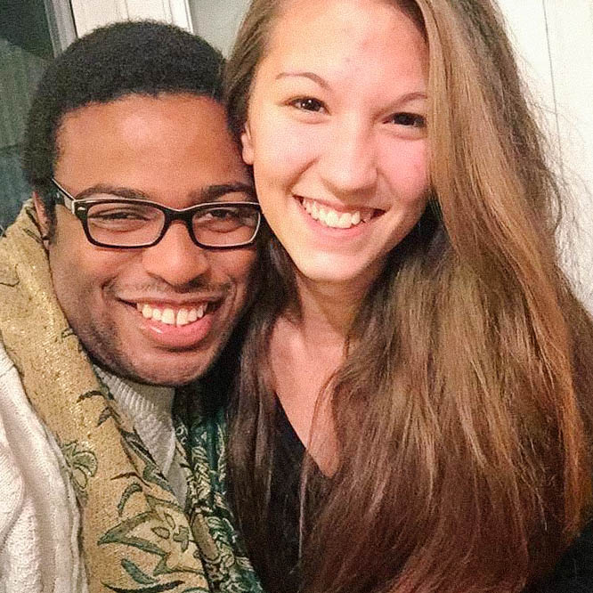 With best friend and musical inspiration, Kayla