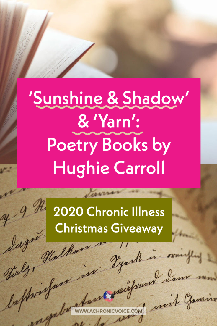 'Sunshine & Shadow' & 'Yarn' - Poetry Books by Hughie Carroll - Christmas Giveaway