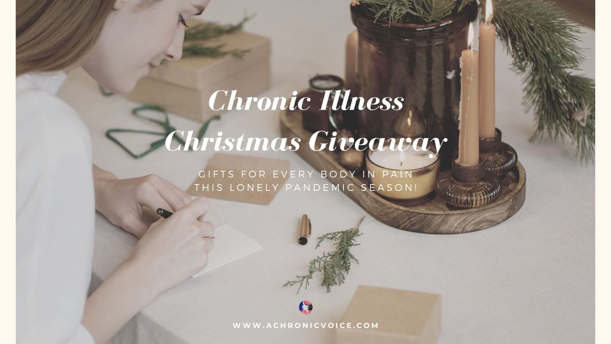 Chronic Illness Christmas Giveaway: Gifts for Every Body in Pain This Lonely Pandemic Season!