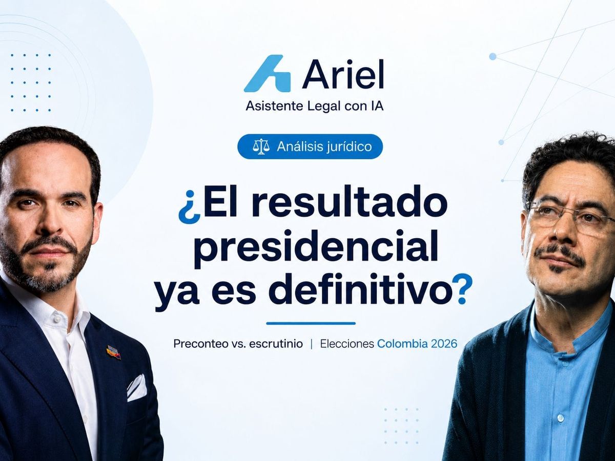 El margen más ajustado del siglo: ¿puede el escrutinio cambiar el resultado de la segunda vuelta presidencial en Colombia?