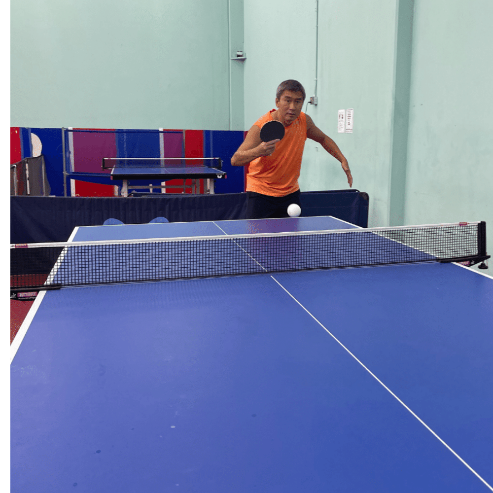 shakehand grip for ping pong paddle