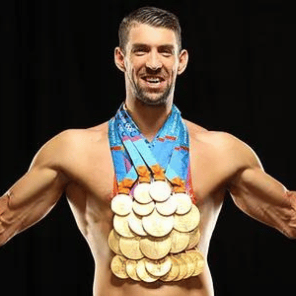 Michael Phelps medals
