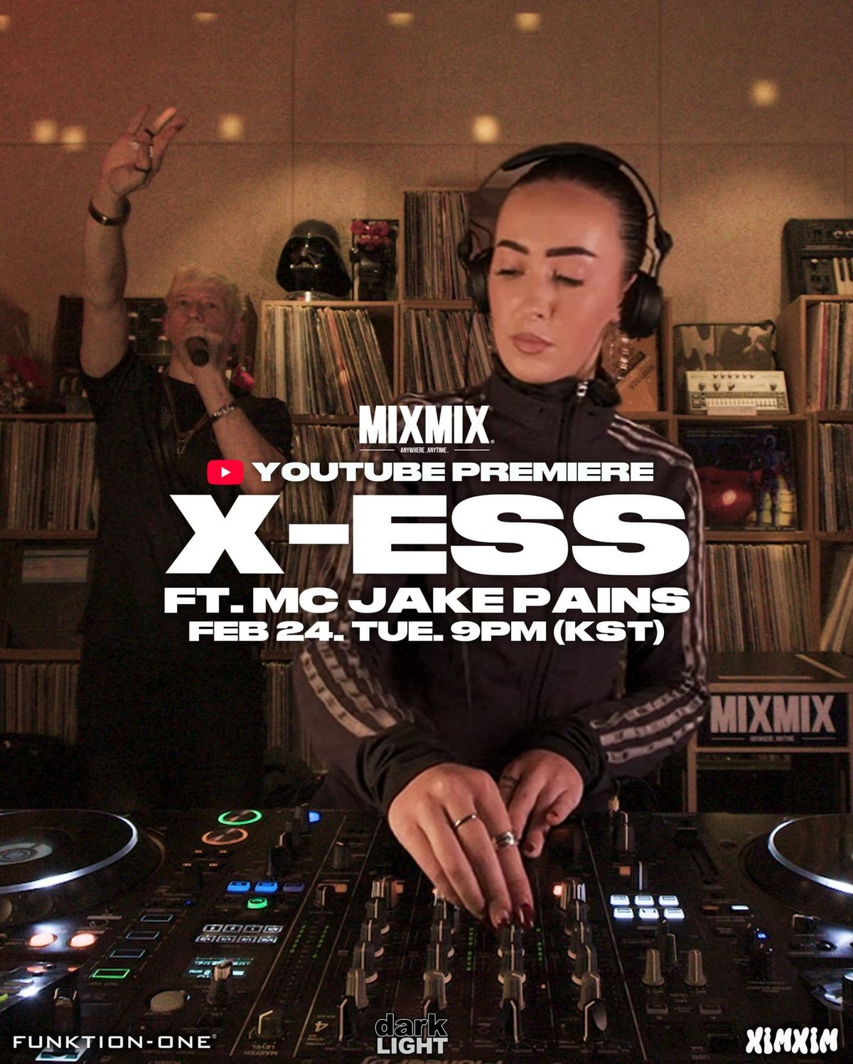 X-ESS  ft. MC JAKE PAINS | DARKLIGHT / @ XIMXIM SEOUL
