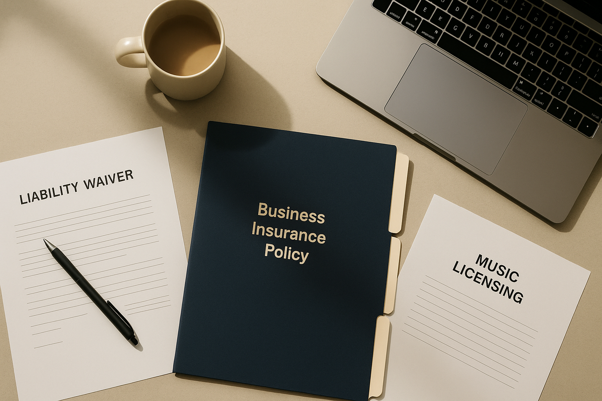 Legal Compliance for Dance Studios: Waivers, Insurance & Licensing