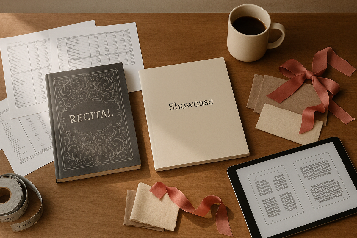 Year-End Show vs. Recital: Choosing Your Studio Format