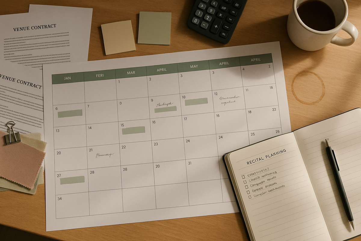 Dance Recital Planning Timeline: 8-Month Guide for Owners