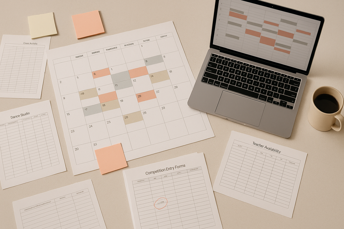 Seasonal Scheduling for Dance Studios: Recital & Competition