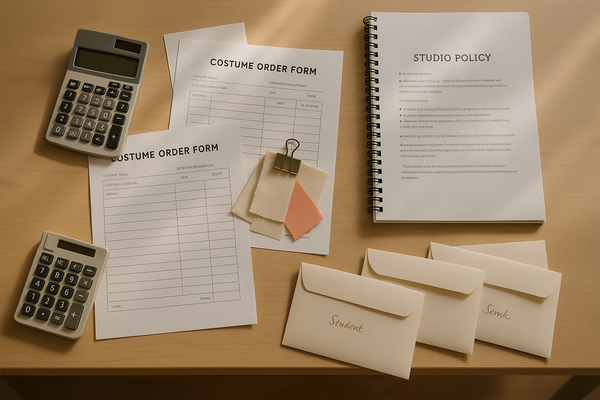 Costume Fee Collection: Timing, Deposits & Clear Policies