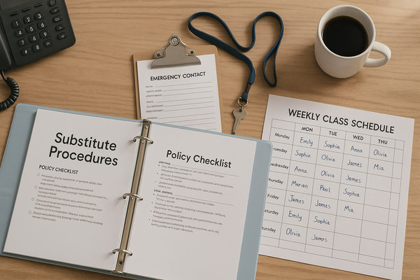 Substitute Teacher Policies Every Dance Studio Should Have