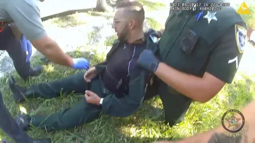 Florida deputy taken to hospital after being exposed to fentanyl during a traffic stop.