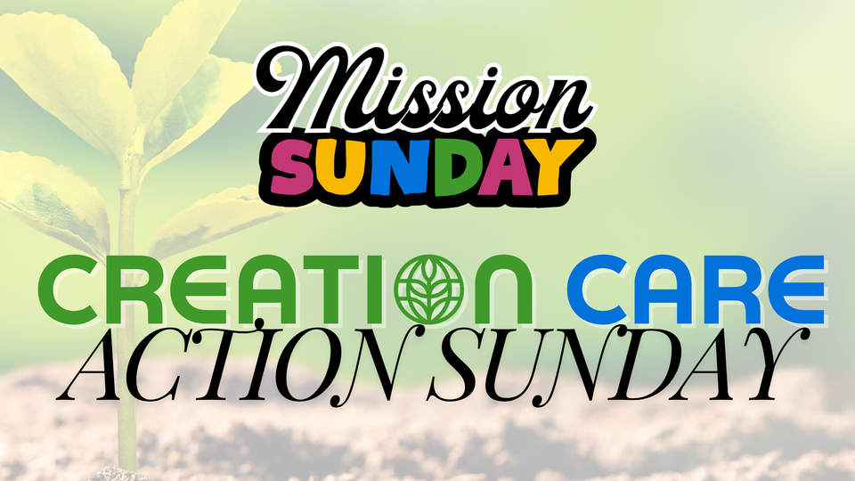 Creation Care Action Sunday this Weekend!