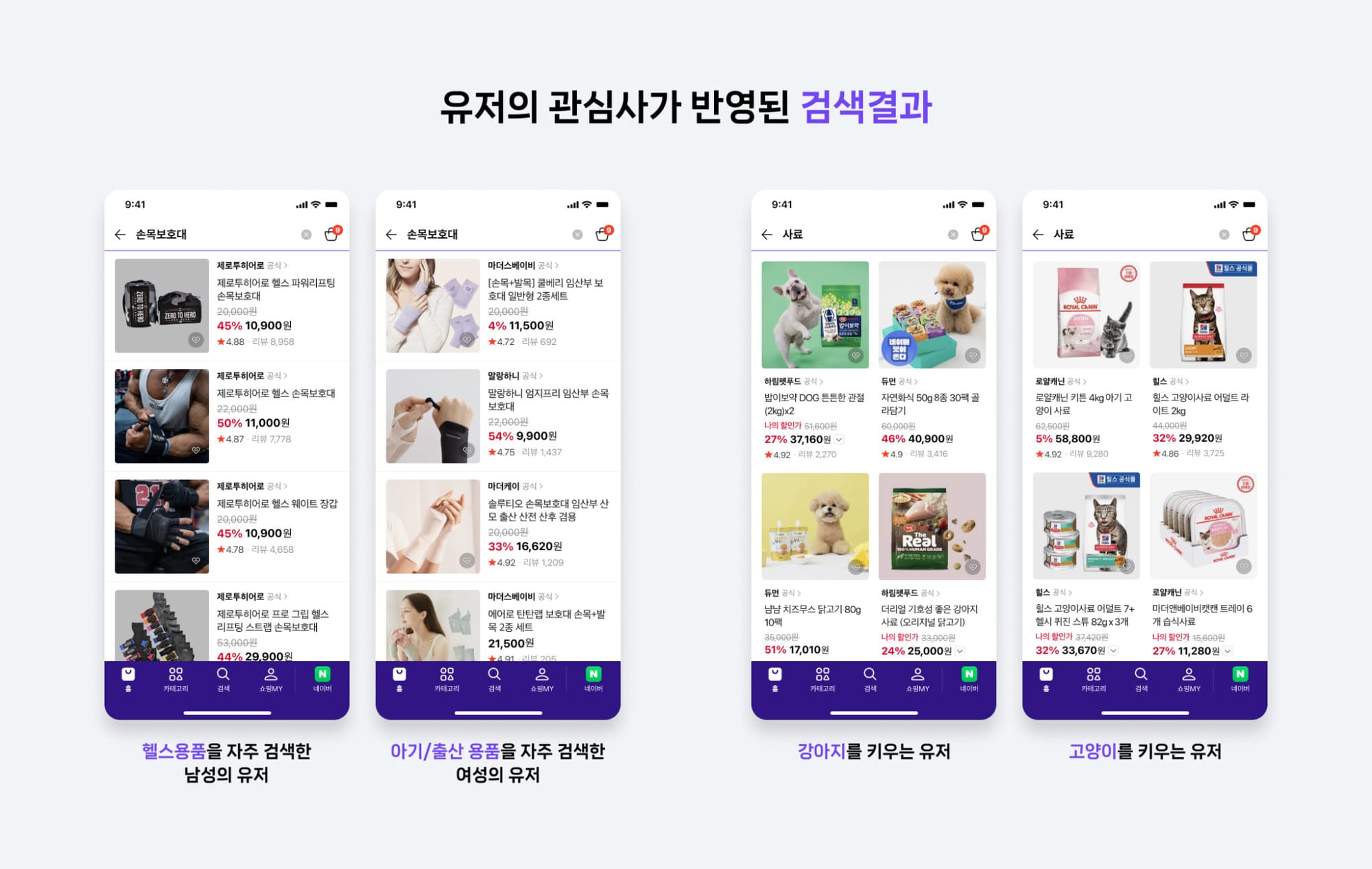 네이버플러스 스토어 초개인화 AI 맞춤형