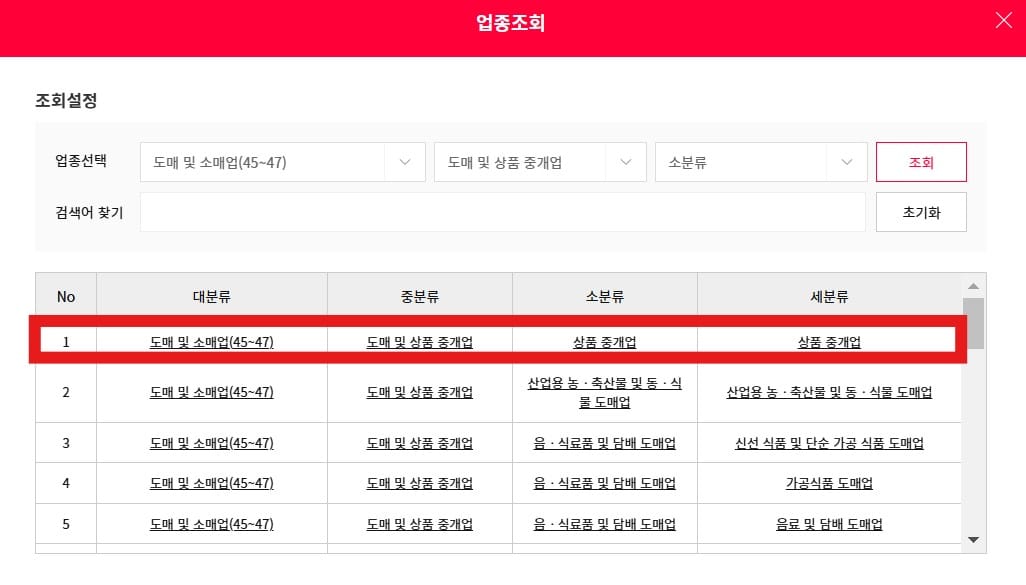 11번가 해외구매대행 업종 상품 중개업